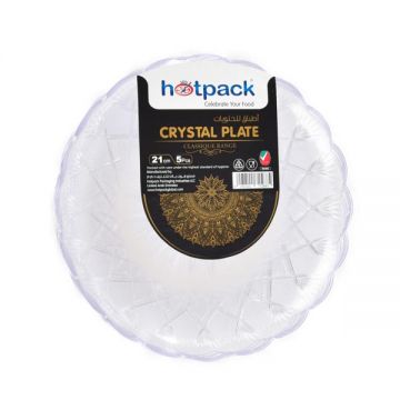 Hotpack Ceystal Plate 21Cm 5S