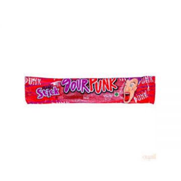 Sour Punk Candy Stick Strawberry