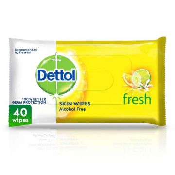 Dettol Antibacterial Wipes Fresh 40