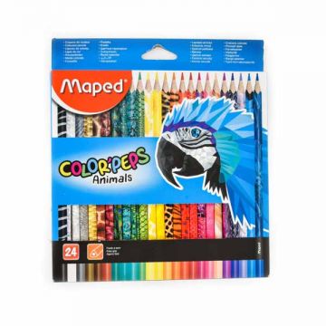 Maped Colorpeps Pencil Animal 24S