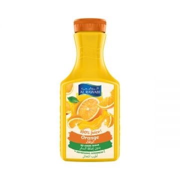 Al Rawabi No Sugar Added Orange Juice 1.5 Ltr
