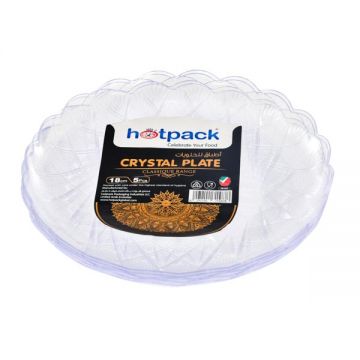 Hotpack Crystal Plate 18Cm 5S