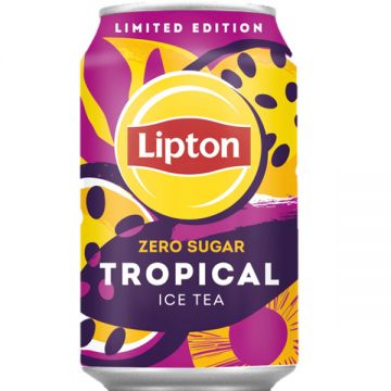 Lipton Zero Sugar Tropica Ice Tea 320ml Pack Of 6