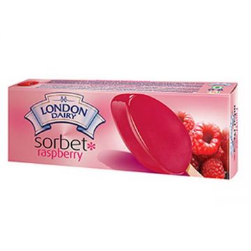London Dairy Ice Cream Raspberry Sorbet Stick