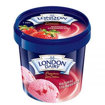 London Dairy Premium Ice Cream Strawberry