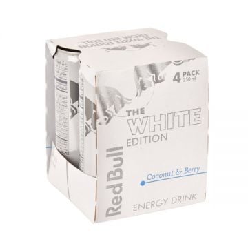 Red Bull Energy Drink White Edition 4x250ml