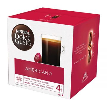 Nescafe Dolce Gusto Coffee Americano 16 Capsules