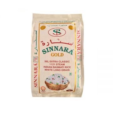 Sinnara Gold Steam Basmati Rice 5kg