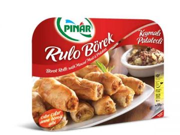 Pinar Borek Rolls With Minced Meat Potato