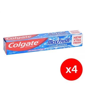 Colgate Max Fresh Spicy Toothpaste 4x75ml