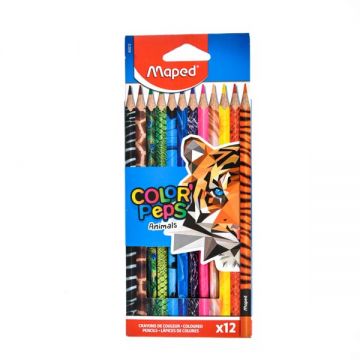 Maped Colorpeps Pencil Animal 12 Color
