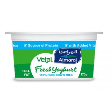Almarai Fresh Yoghurt Full Fat 170G