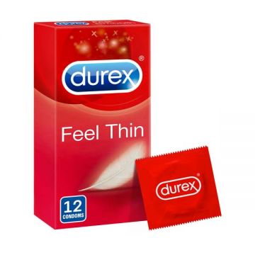 Durex Feel Ultra Thin Condom 12Pcs