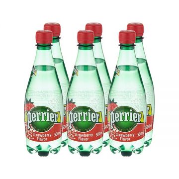 Perrier Sparkling Water Strawberry 6x500ml