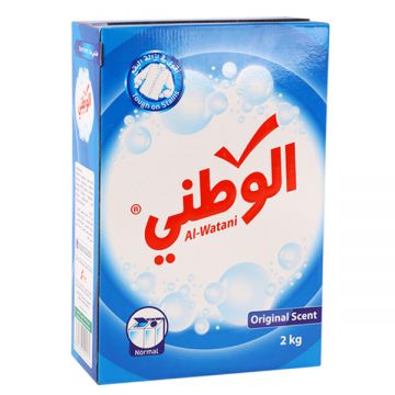 Al Watani Detergent Powder Blue 2kg