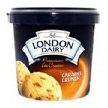 London Dairy Premium Ice Cream Caramel Crunch