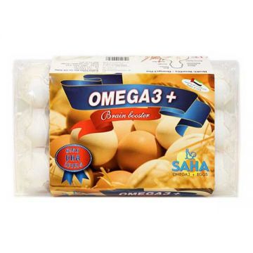 Saha Omega 3 Egg White/brown 15s