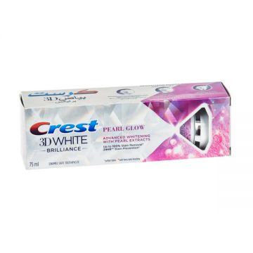 Crest 3d White Brillinace Pearl Glow Toothpaste 75ml