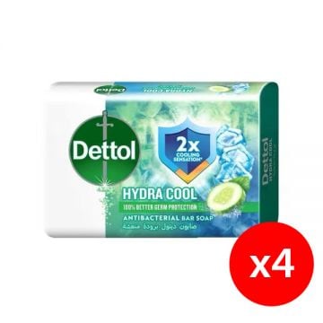 Dettol Bath Soap Hydra Cool Cucumber 4x165g@35%off
