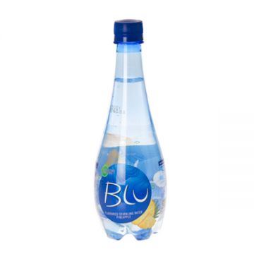 Blu Sparkling Water Flavour Of Pineapple 500ml