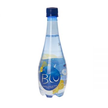 Blu Sparkling Water Flavour Of Ginger & Lemon 500ml