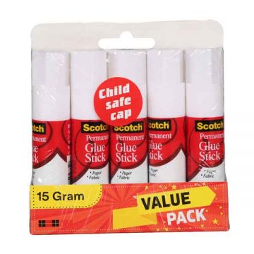Scotch Glue Stick Value Pack 5x15gm