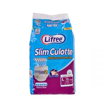 Lifree Adult Diaper Cullotte Large 16 Count