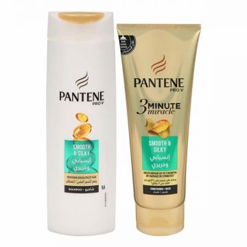 Pantene 3mm Smooth Nsilky 200ml+shampoo