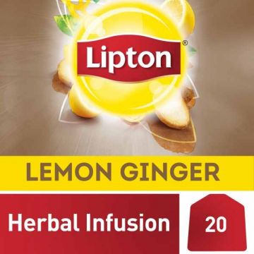 Lipton Env(Hi) Lemon Ginger 16