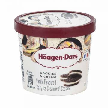 Haagen Daz Ice Cream Cookies & Cream