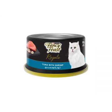 Purina Fancy Feast Royale Tuna Shrimp Wet Cat Food 85gm