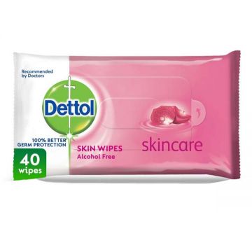 Dettol Antibacterial Wipes Skincare 40