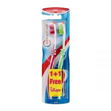 Aquafresh Toothbrush Complete Care Soft 1+1