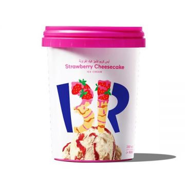 Baskin Robbins Ice Cream Strawberry Cheesecake 500ml