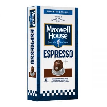 Jacobs Maxwell House Coffee Capsule Espresso-10 10x52gm