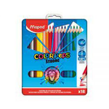 Maped Color Pencil Strong Metal 18s