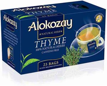 Alokozay Green Tea Bag With Thyme 25