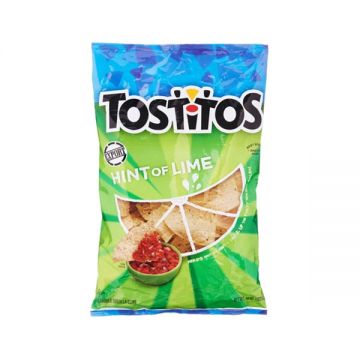Fritolay Tostitos Chips Hint Of Lime
