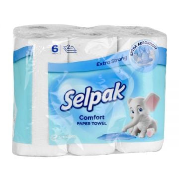 Selpak Kitchen Towel Comfort 6 Rolls