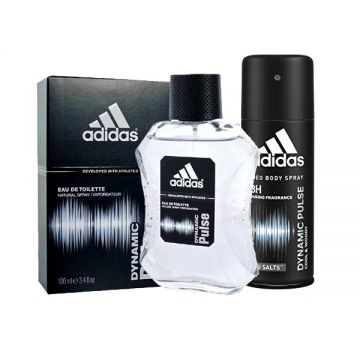 Adidas Eau De Toilete Dynamic Pulse 100ml+body Spray 150ml