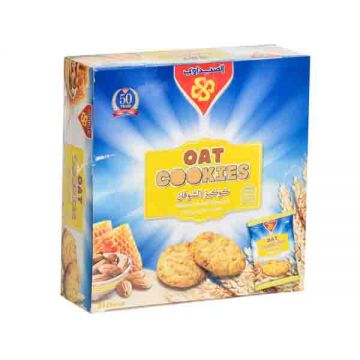 Al Seedawi Oat Cookies With Honey & Almond 24x9gm