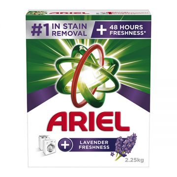 Ariel Ls Detergent Core Plus Lavender Freshness 2.25kg