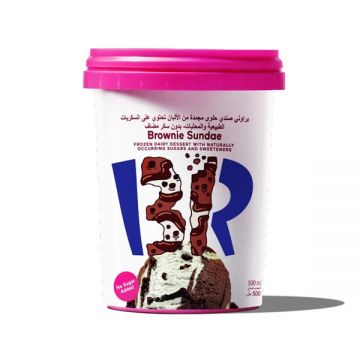 Baskin Robbins Ice Cream No Sugar Brownie Sundae 500ml