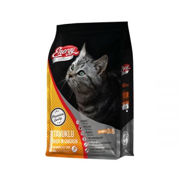 Energy Adult Cat Food With Chicken 1kg