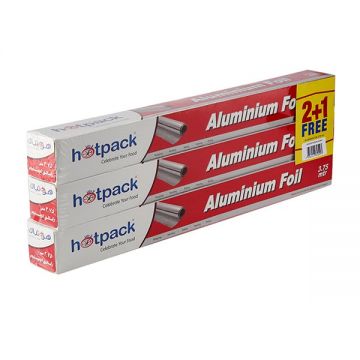 Hotpack Aluminum Foil 2+1x37.5 Sq