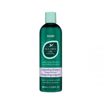Hask Hair Shampoo Rose Tea Tree Oil 355ml