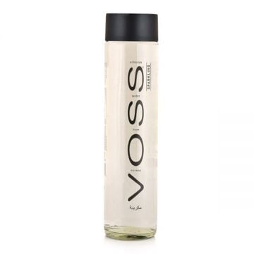 Voss Sparkling Natural Mineral Water Glass 800ml