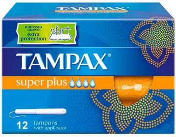 Tampax Tampons Super Plus 12
