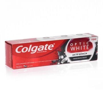 Colgate Toothpaste Optic Whte Charcoal