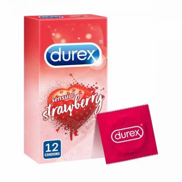 Durex Strawberry Flavored Condom